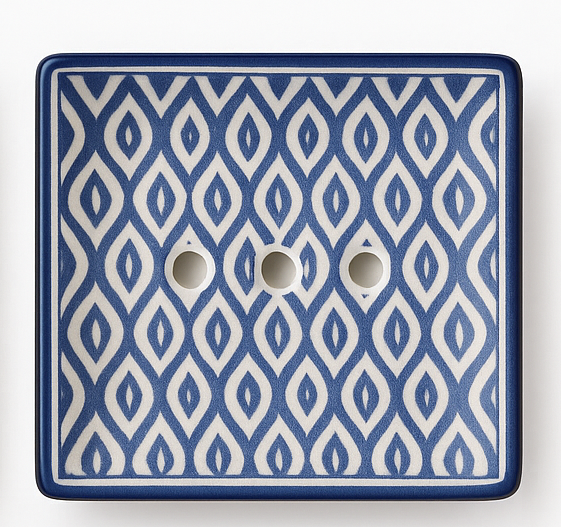 Ceramic Soap Dish - Rectangular