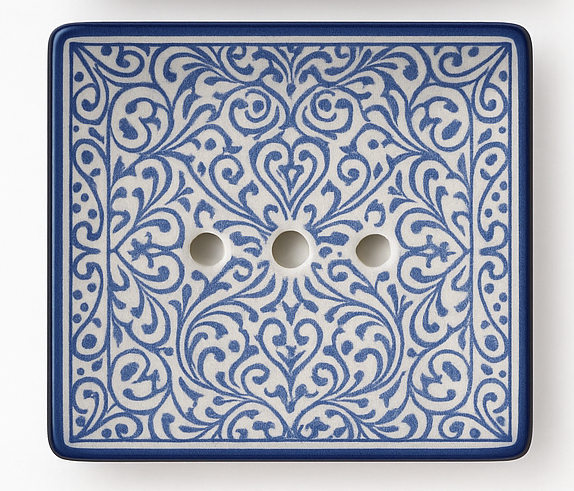 Ceramic Soap Dish - Rectangular