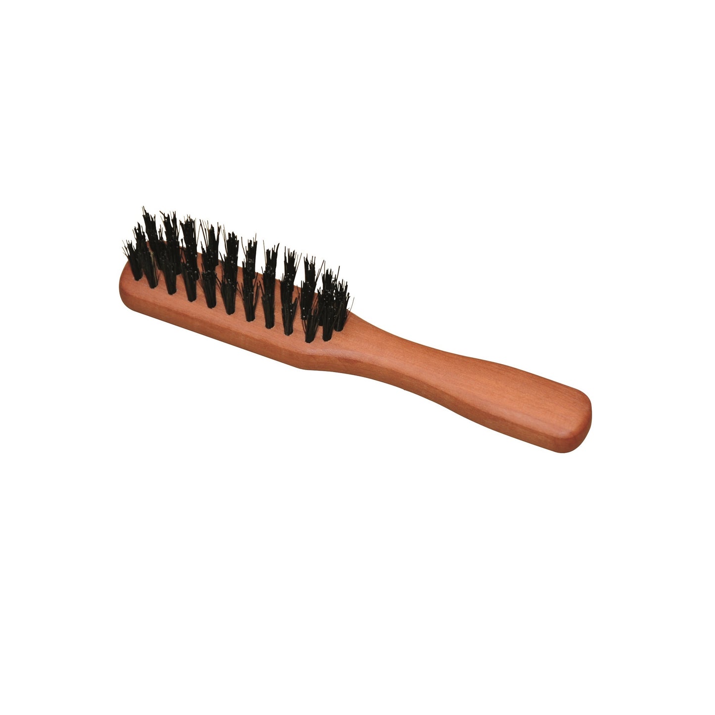 Beard Brush in Pearwood with Handle