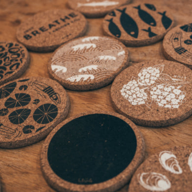 Cork Coaster, Set of 6
