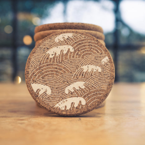 Cork Coaster, Set of 6