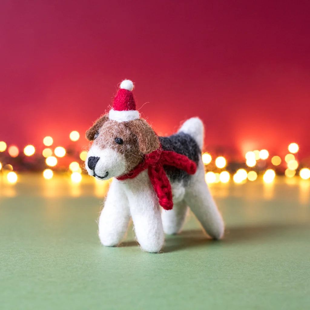 Felt Decoration - Fox Terrier