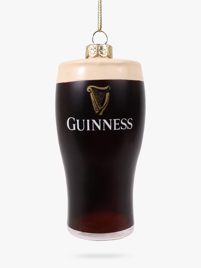 Guinness Glass Christmas Decoration