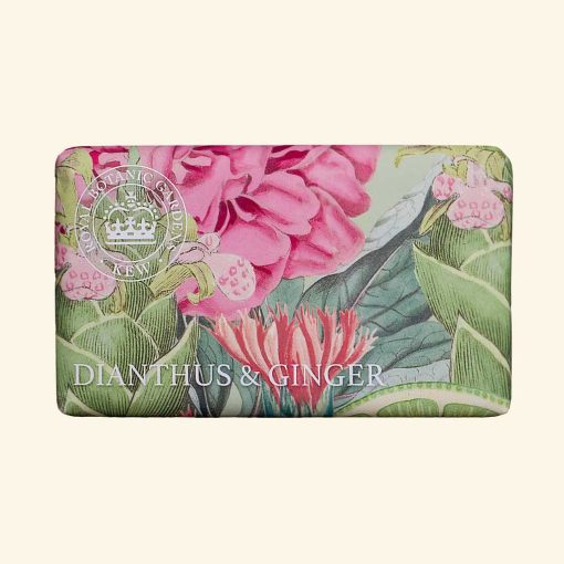 Kew Gardens Dianthus & Ginger soap