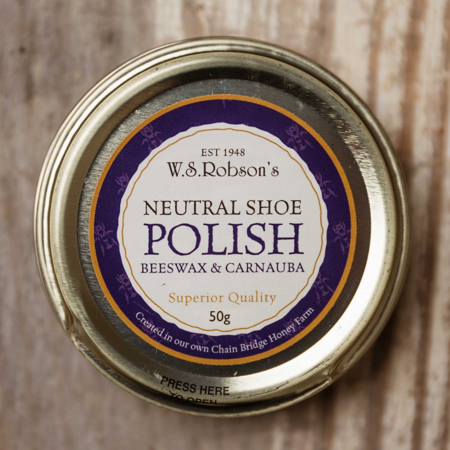 W.S.Robson's Neutral Leather Polish