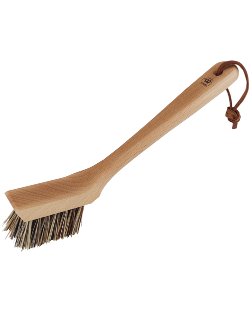 Dish Brush with Scraper Union Fibre