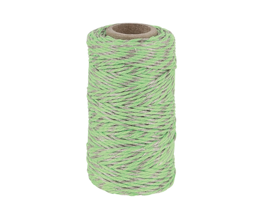 Kitchen Twine - Green & Natural, 55m Roll