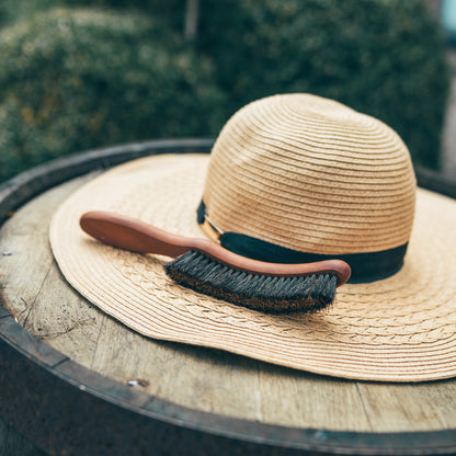Hat Brush with Bristle & Bronze Wire