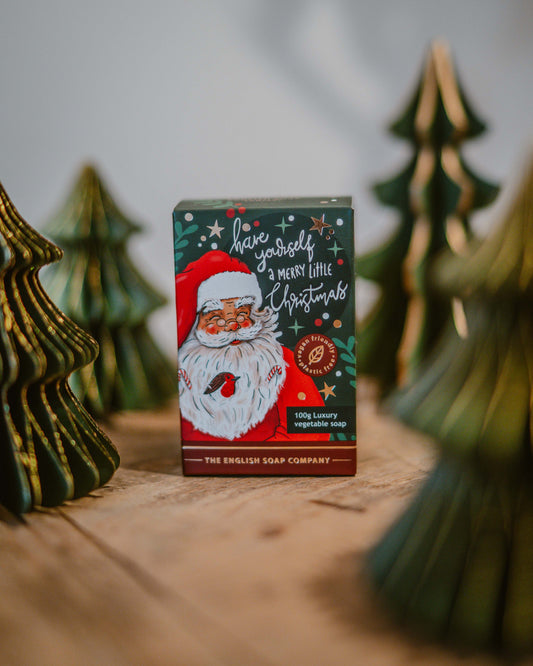 Father Christmas mini soap