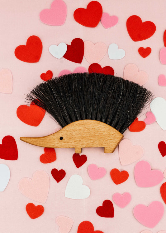 Hedgehog Table Brush