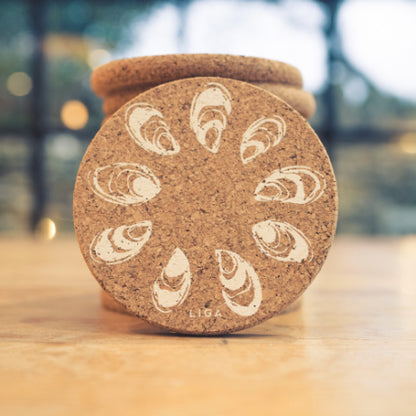 Cork Coaster, Set of 6