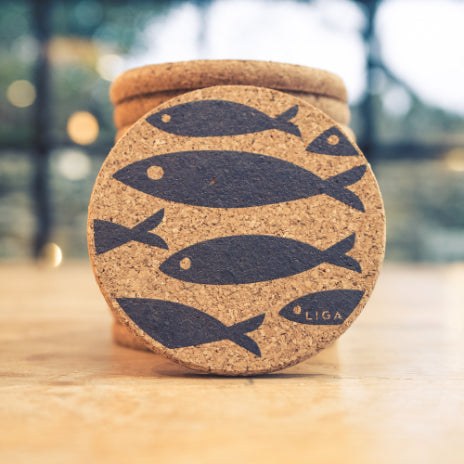 Cork Coaster, Set of 6