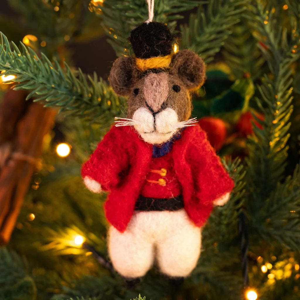 Felt Decoration - Nutcracker Mouse