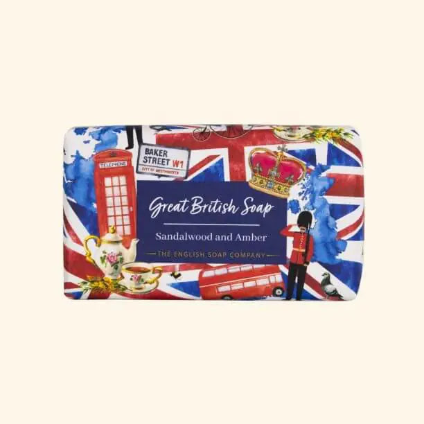 Great British Soap - Sandalwood & Amber