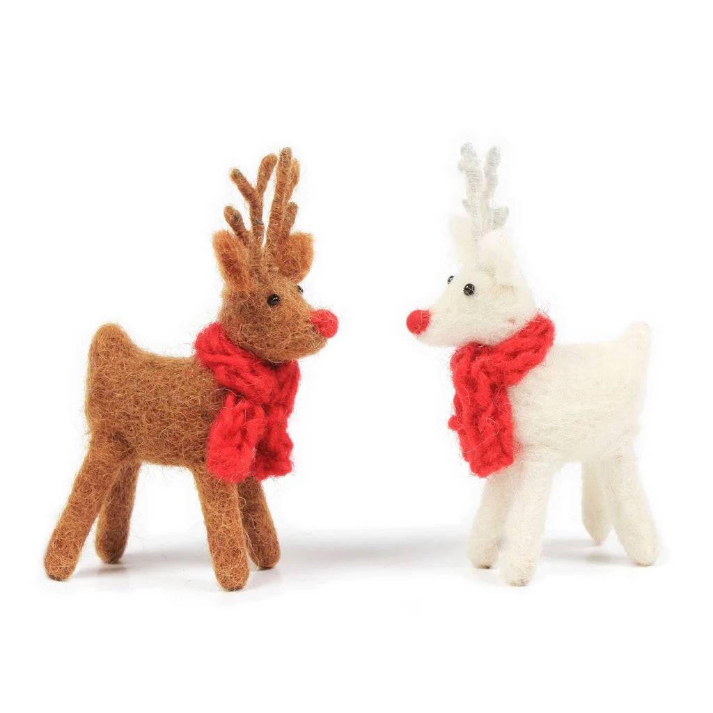 Felt Decoration - Mini Reindeer