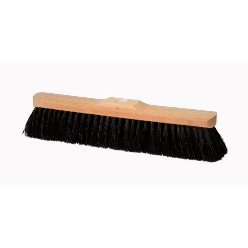 Indoor Broom Head with Horsehair, Long - Unthreaded