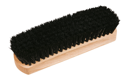 Shoe Shine Brush with Black Horsehair - 16cm