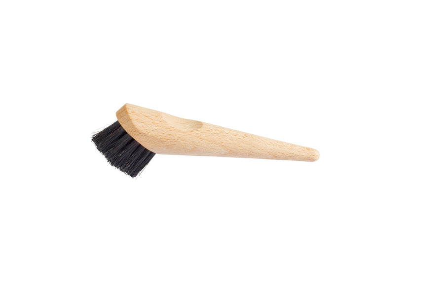 Small Polish Applicator Brush, Black Horsehair