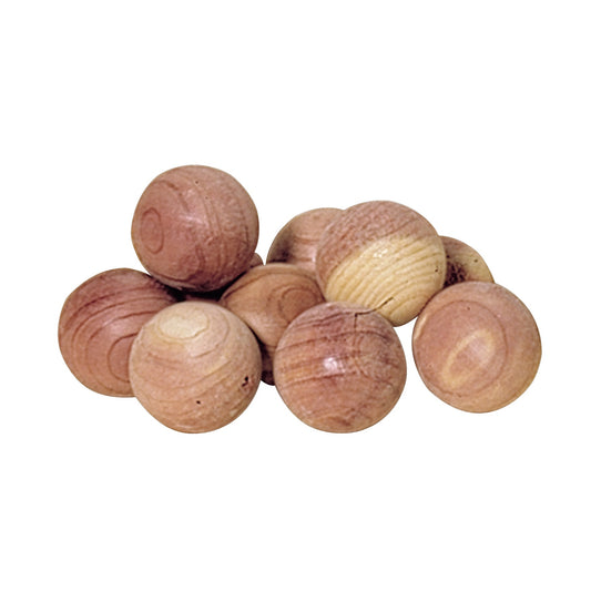Red Cedar Wood Balls - Pack of 10