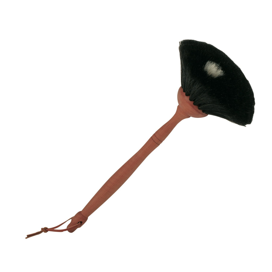 Long Handle Duster Brush with Black Goat Hair