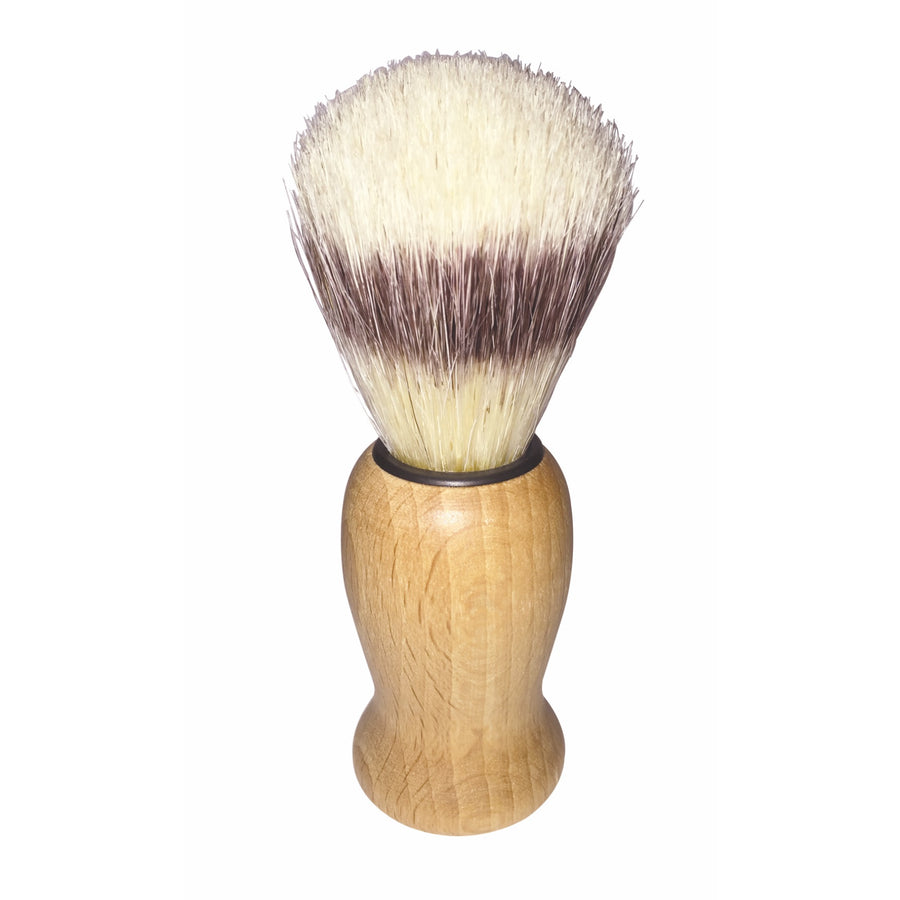 Light Bristle & Beechwood Shaving Brush