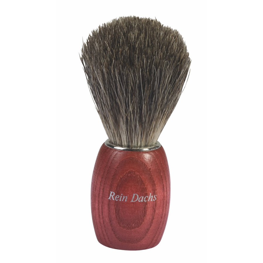 Badger Hair & Red Beechwood Shaving Brush