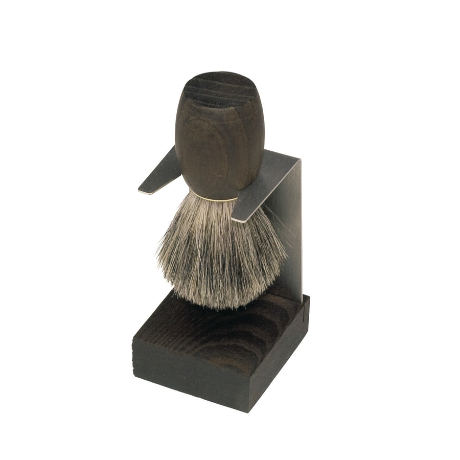 Thermowood & Stainless Steel Shaving Brush Stand