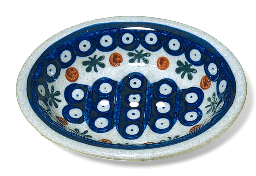 Ceramic Soap Dish - Dark Pattern