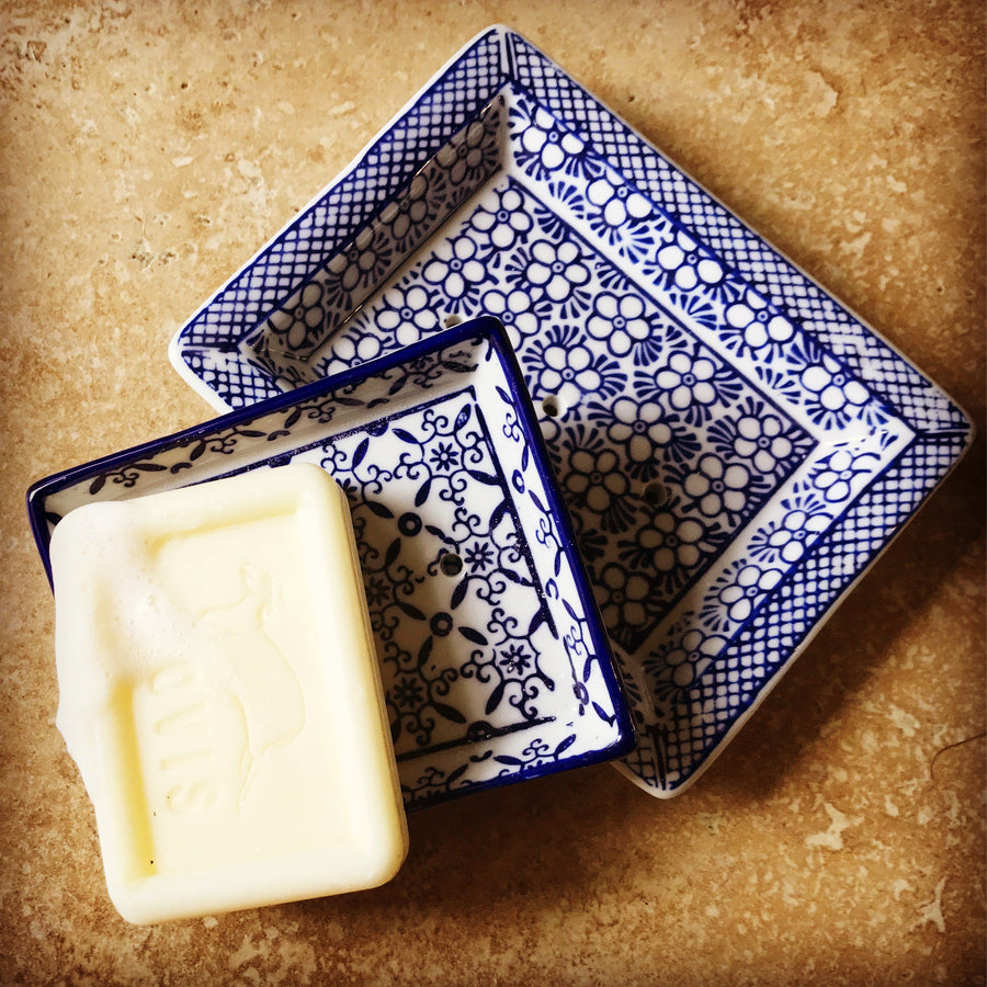 Ceramic Soap Dish - Rectangular