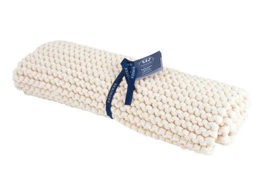 Hand Knitted Cotton Bath Mat