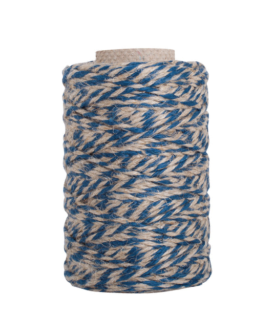 Kitchen Twine - Blue & Natural, 55m Roll