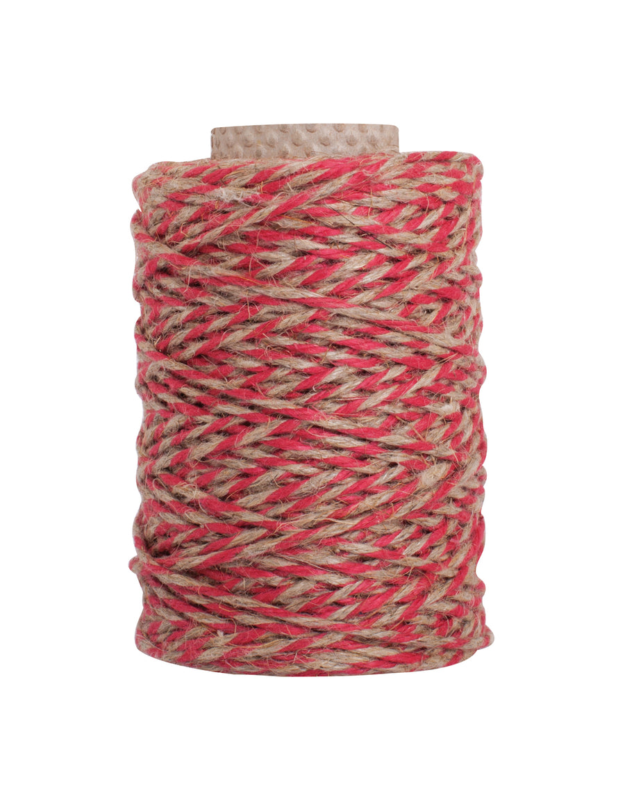 Kitchen Twine - Red & Natural, 55m Roll