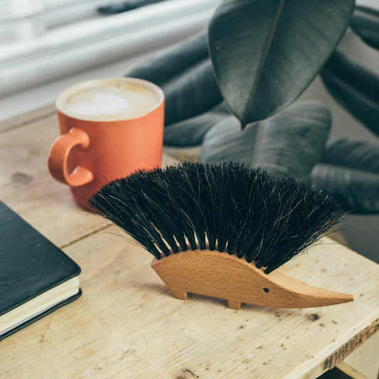 Hedgehog Table Brush