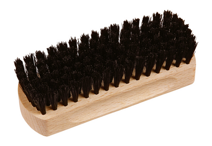 Shoe Shine Brush with Black Horsehair - 12cm