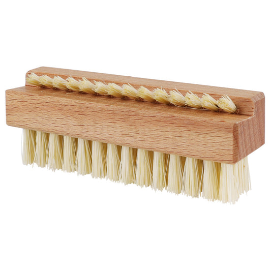 Narrow Beechwood Nail Brush with Tampico Fibre