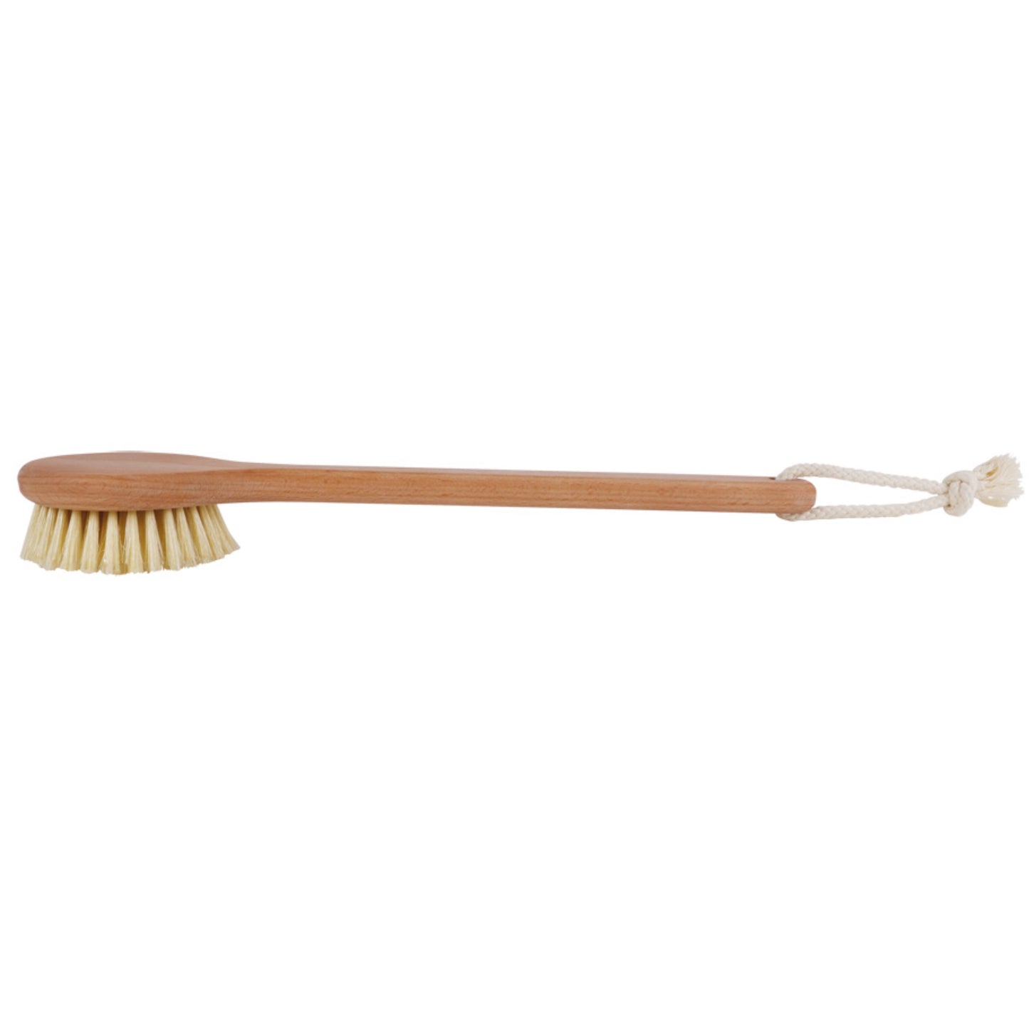 Bath Brush with Oiled Beechwood & Bristle - Round Shape