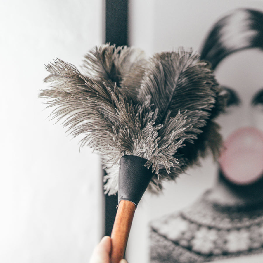Ostrich Feather Duster - 35cm