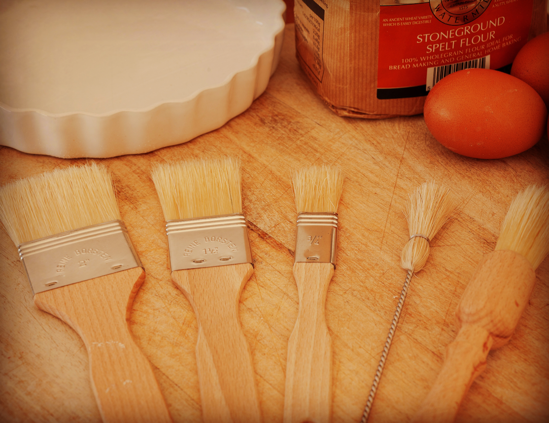 Pastry Brush - Flat, 2.4cm Width